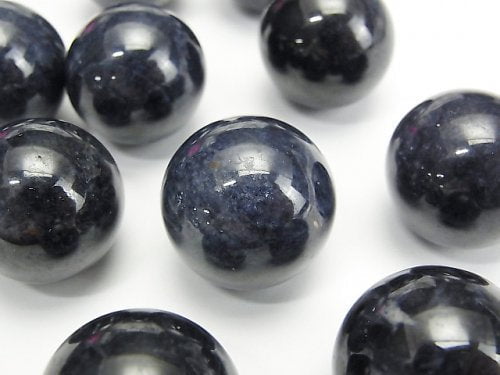 Round, Sapphire Gemstone Beads