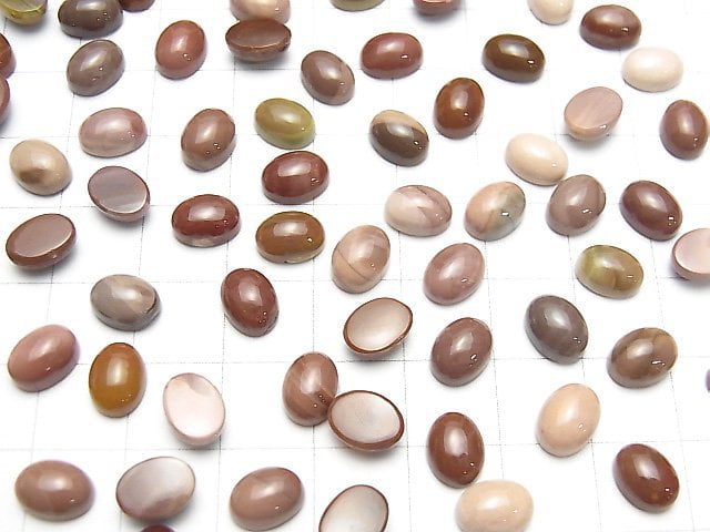 [Video] Imperial Jasper Oval Cabochon 8x6mm 5pcs