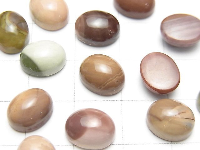 [Video] Imperial Jasper Oval Cabochon 10x8mm 5pcs