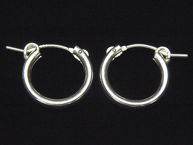 New size available! Silver925 G earring hoop [13mm] [15mm] [19mm] [22mm] [29mm] [35mm] 1pair