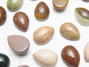 [Video] Imperial Jasper Pear shape Cabochon 14x10mm 3pcs