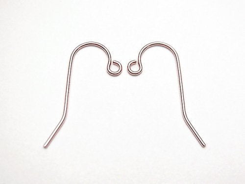 14KGF Pink Gold Filled Earwire 22x10mm 2pairs