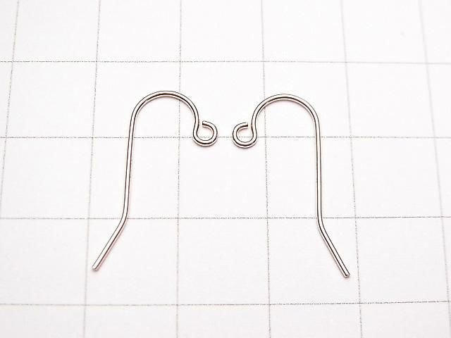 14KGF 鍍玫瑰金耳勾 22x10mm 1 對