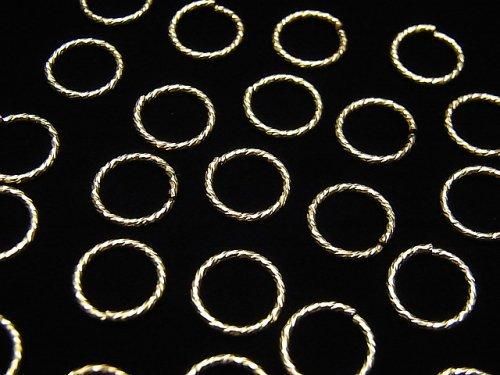 14KGF Jump Ring (opening and closing type) Sparkle 10mm Gauge 1.0mm 1pc