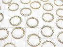 14KGF Jump Ring (opening and closing type) Sparkle 10mm Gauge 1.0mm 1pc