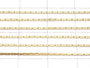 14KGF Beading Chain 0.6mm [40cm][45cm] Necklace 1pc