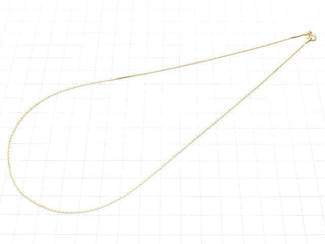 14KGF Beading Chain 0.7mm [40cm][45cm] Necklace 1pc