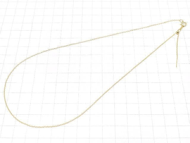 [Video] 14KGF Azuki Chain with Slide Adjuster, 1.2mm [46cm] Necklace (1pc)