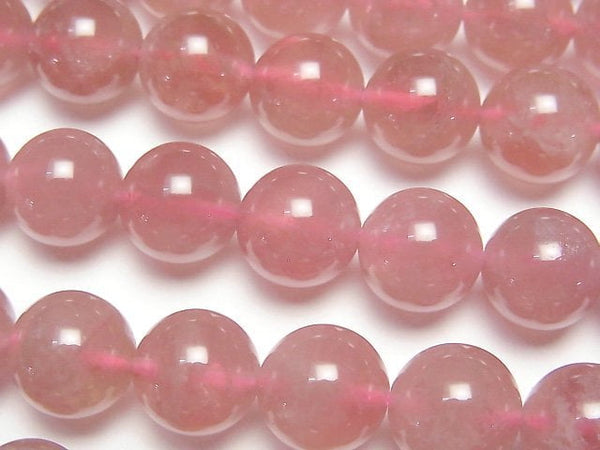 Rose Quartz, Round Gemstone Beads