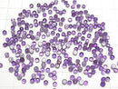 [Video]High Quality Amethyst AA++ Round Cabochon 3x3mm 10pcs