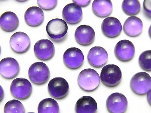 Amethyst, Cabochon Gemstone Beads