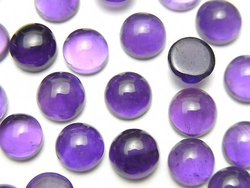 Amethyst, Cabochon Gemstone Beads