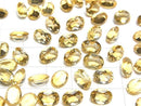 High Quality Citrine AAA Undrilled Oval Faceted 8x6x4mm 5pcs