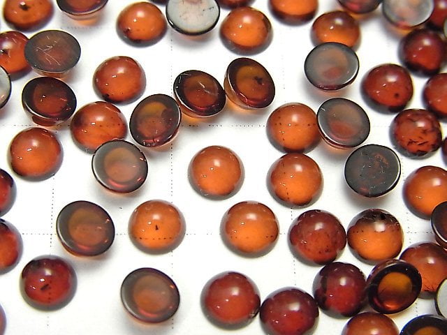 Baltisches Bernstein Runde Cabochon 5x5mm 10Stück