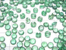 [Video]High Quality Emerald AAA- Loose stone Round Faceted 4x4mm 1pc