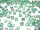 [Video]High Quality Emerald AAA- Loose stone Round Faceted 4x4mm 1pc