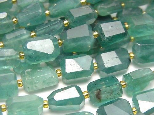 [Video] Grandidierite AA++ Faceted Nugget 1strand beads (aprx.7inch/18cm)