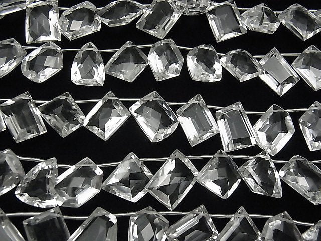 [Video] High Quality Crystal AAA Fancy Shape Faceted 1strand (13pcs)