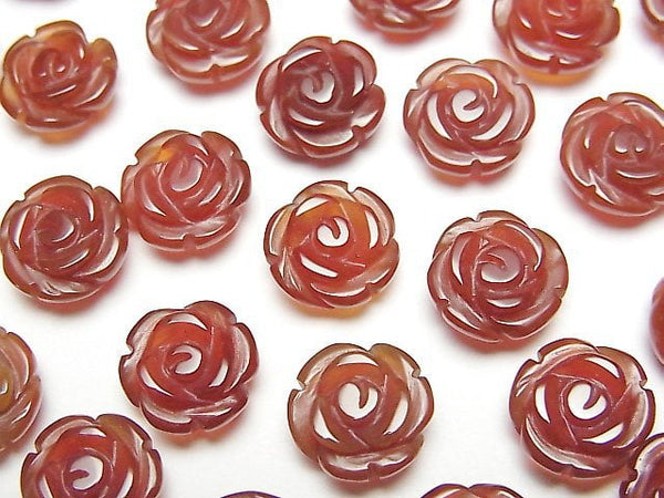 Agate, Rose Gemstone Beads