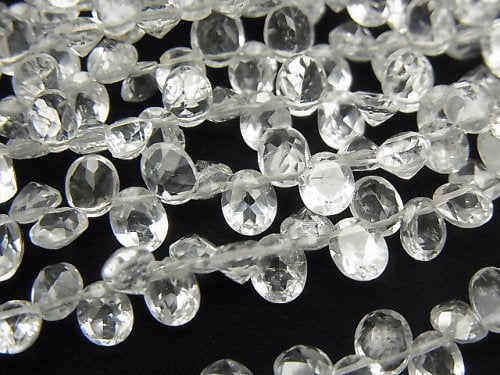 Oval, Topaz Gemstone Beads