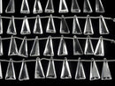[Video]High Quality Crystal AAA Triangle Faceted 15x7mm 1strand (8pcs)