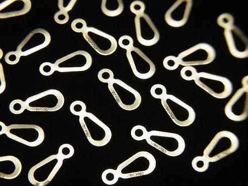 14KGF Plate 7x3mm Tier Drop 10pcs
