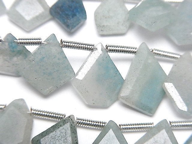 [Video] Brazilian Trolleite AA++ Rough Slice Faceted 1strand beads (aprx.7inch/18cm)
