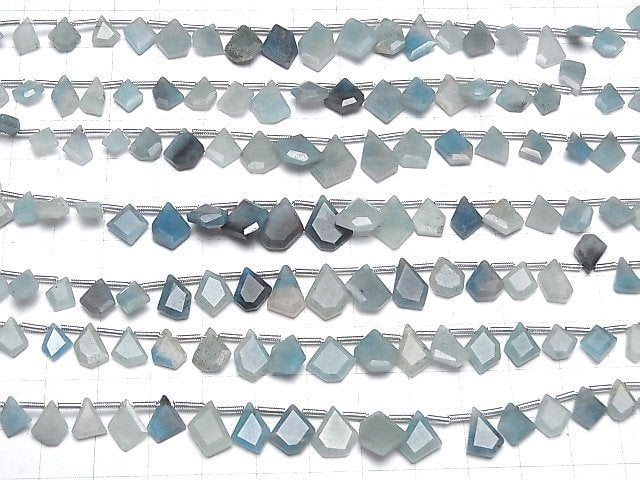 [Video] Brazilian Trolleite AA++ Rough Slice Faceted 1strand beads (aprx.7inch/18cm)