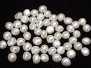 [Video]Fresh Water Pearl AAA- Loose stone Potato -Baroque 11-13mm White 5pcs