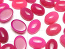 [Video] Fuchsia Pink Chalcedony AAA Oval Cabochon 14x10mm 2pcs
