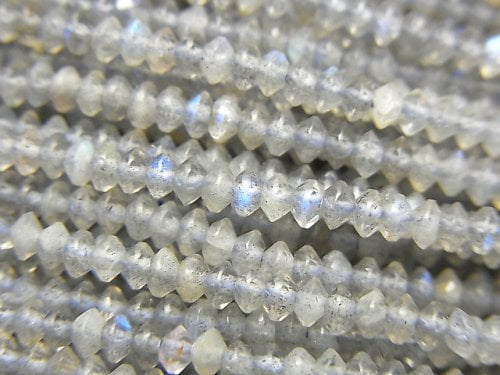 Faceted Round, Labradorite Gemstone Beads