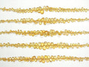 [Video] High Quality Imperial Topaz AAA Pear shape (Smooth) [Medium color] half or 1strand beads (aprx.7inch / 18cm)
