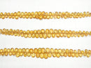 [Video] High Quality Imperial Topaz AAA- Pear shape (Smooth) half or 1strand beads (aprx.7inch / 18cm)