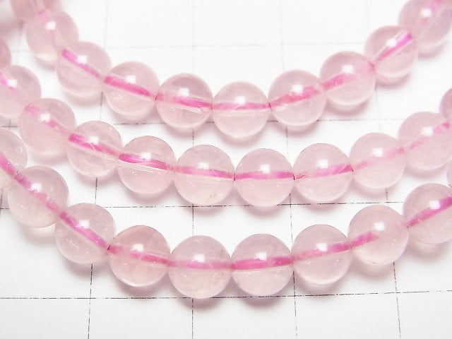 Madagaskar Tiefrosenquarz AAA Rund 6mm Armband