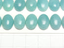 [Video] Peru Amazonite AA++ Oval Cabochon 14x10mm 3pcs