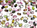 [Video]High Quality Multicolor Tourmaline AAA Loose stone Oval Faceted 6x4mm 5pcs