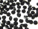 [Video]High Quality Black Spinel AAA Loose stone Round Faceted 4x4mm 10pcs