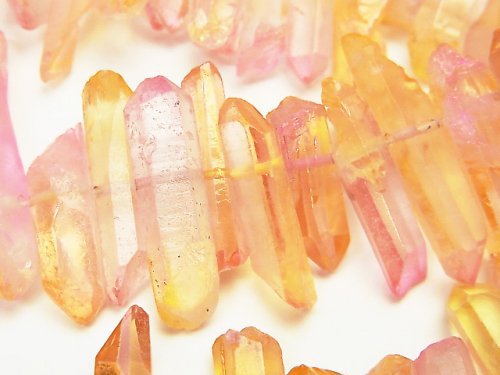 Crystal Quartz, Point Gemstone Beads