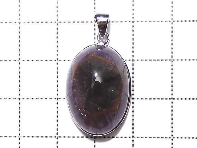 [Video] [One of a kind] Red Amethyst (Party Color Amethyst) AAA Pendant Silver925 NO.20