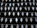 [Video] High Quality Rainbow Moonstone AA++ Diamond Shape 14x7mm 1strand (8pcs)