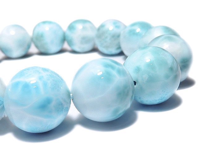 Accessories, Bracelet, Larimar, One of a kind, Round One of a kind