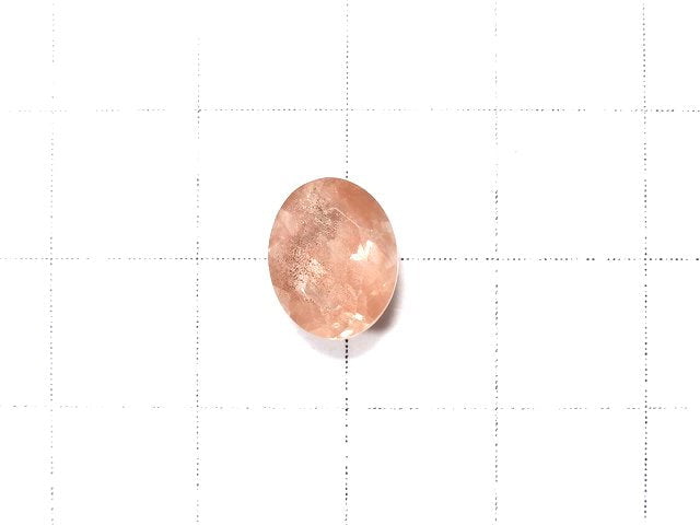 [Video] [One of a kind] High Quality Oregon Sunstone AAA Faceted 1pc NO.129