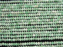 [Video] High Quality! Brazil Emerald AA++ Abacus Round Cut 3x3x2mm 1strand beads (aprx.15inch / 36cm)