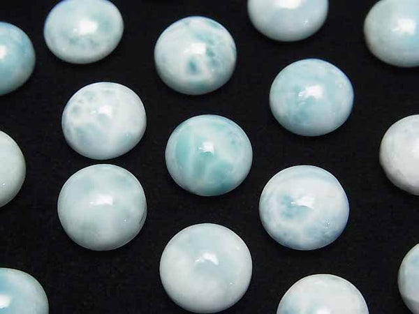 Cabochon, Larimar Gemstone Beads