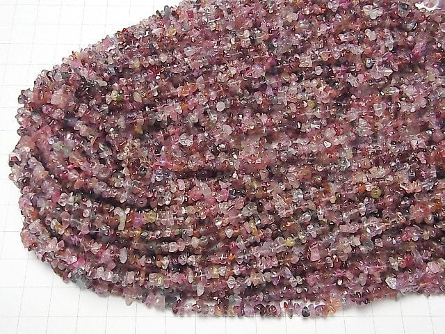 [Video] Multicolor Spinel Chips (Small Nugget) 1strand beads (aprx.33inch/84cm)