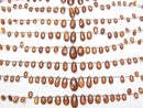 [Video] Orange Kyanite AAA- Pear shape Faceted Briolette 1strand beads (aprx.7inch / 18cm)