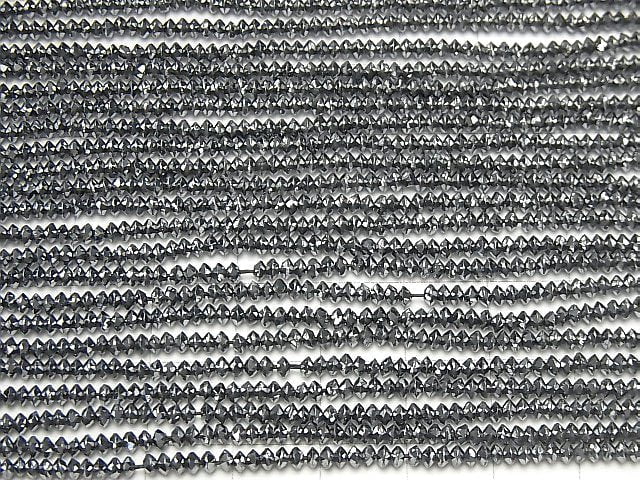 [Video] High Quality! Terahertz Abacus Round Cut 2.5x2.5x1.5mm 1strand beads (aprx.15inch / 36cm)