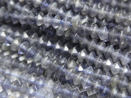 Faceted Round, Iolite Gemstone Beads