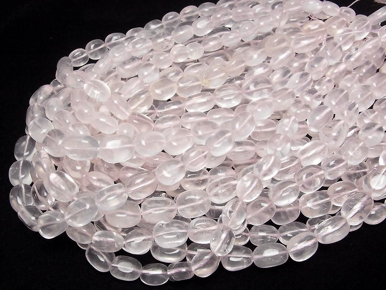 Quartz Rose AA++ Perles nugget 1 fil (environ 15 pouces/38 cm)