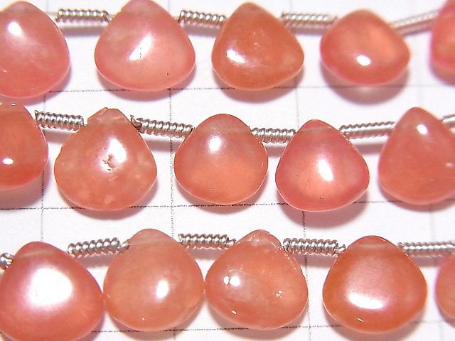 [Video] Argentina Rhodochrosite AAA- Chestnut (Smooth) 1strand beads (aprx.7inch / 18cm)